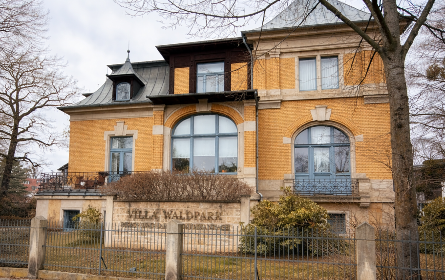 Villa Waldpark in Dresden-Striesen – Standort der Praxis KBB.solution